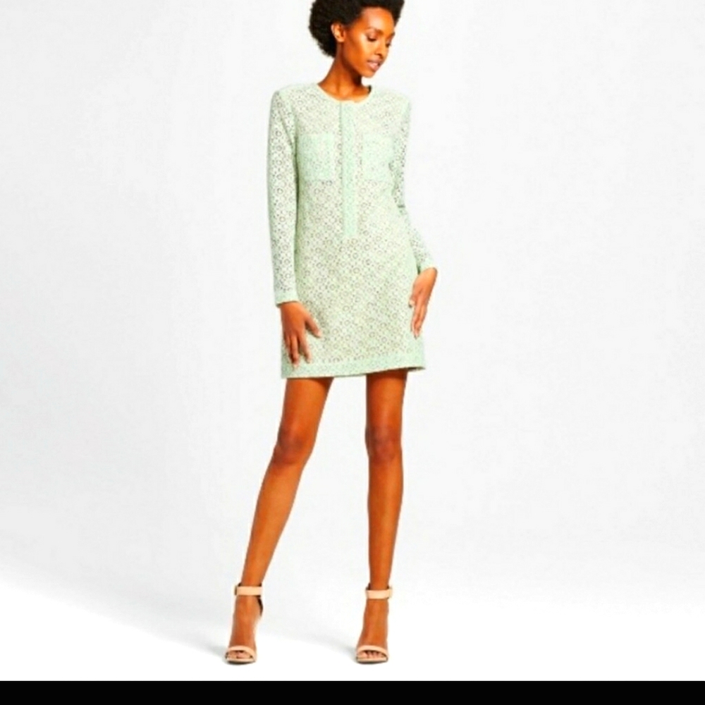 Victoria Beckham for target mint green dress